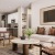 a living room with a couch and chairs