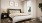 a bed in a room