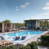beautiful sparkling pool